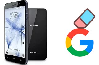 Come eliminare l'account Google su Karbonn Titanium Mach Two S360