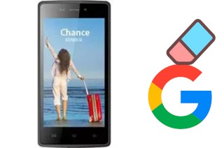 Come eliminare l'account Google su KENEKSI Chance