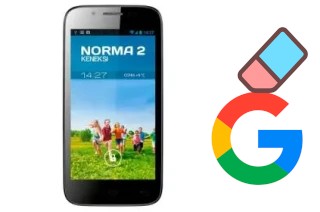 Come eliminare l'account Google su KENEKSI Norma 2