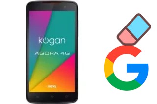 Come eliminare l'account Google su Kogan Agora 4G