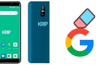 Come eliminare l'account Google su Krip K55h