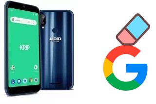 Come eliminare l'account Google su Krip K57 4G LTE