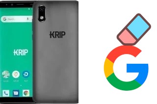 Come eliminare l'account Google su Krip K7