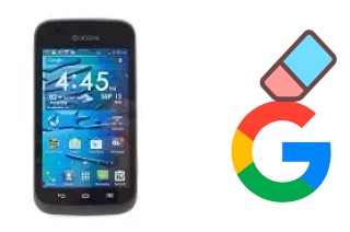 Come eliminare l'account Google su Kyocera Hydro Edge