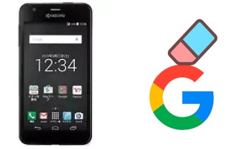 Come eliminare l'account Google su Kyocera S301