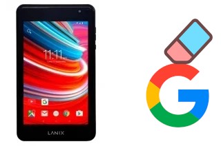 Come eliminare l'account Google su Lanix Ilium PAD RX7