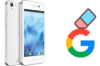 Come eliminare l'account Google su Lava Iris X1 Atom S