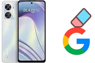 Come eliminare l'account Google su Lava Blaze Pro 5G