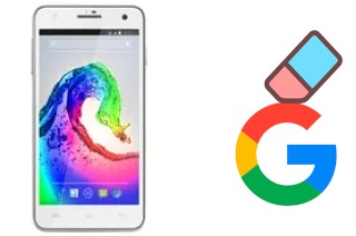 Come eliminare l'account Google su Lava Iris X5