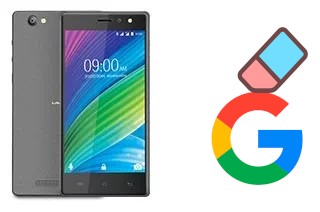 Come eliminare l'account Google su Lava X41 Plus