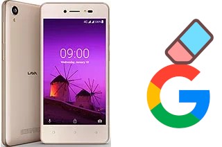 Come eliminare l'account Google su Lava Z50