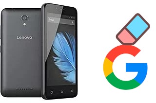 Come eliminare l'account Google su Lenovo A Plus