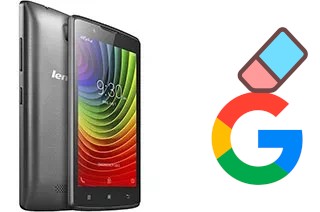 Come eliminare l'account Google su Lenovo A2010