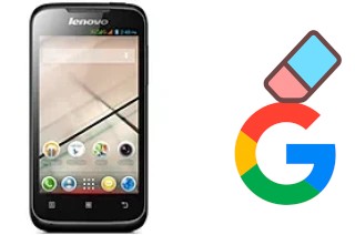 Come eliminare l'account Google su Lenovo A369i