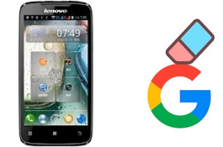 Come eliminare l'account Google su Lenovo A390