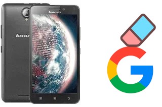 Come eliminare l'account Google su Lenovo A5000