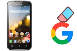 Come eliminare l'account Google su Lenovo A516