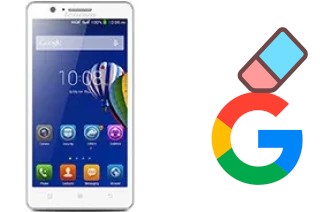 Come eliminare l'account Google su Lenovo A536