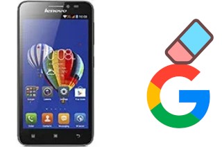 Come eliminare l'account Google su Lenovo A606