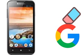 Come eliminare l'account Google su Lenovo A680