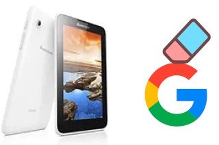 Come eliminare l'account Google su Lenovo A7-30 A3300