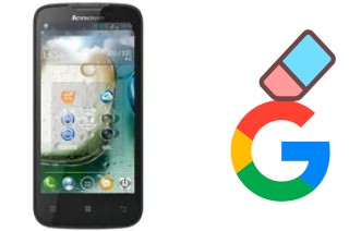 Come eliminare l'account Google su Lenovo A830