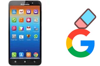 Come eliminare l'account Google su Lenovo A850+