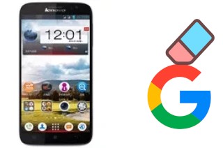 Come eliminare l'account Google su Lenovo A850