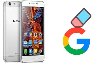 Come eliminare l'account Google su Lenovo Vibe K5 Plus