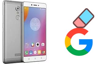 Come eliminare l'account Google su Lenovo K6 Note