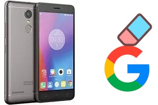 Come eliminare l'account Google su Lenovo K6 Power