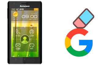 Come eliminare l'account Google su Lenovo K800