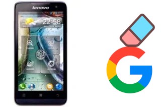 Come eliminare l'account Google su Lenovo P770