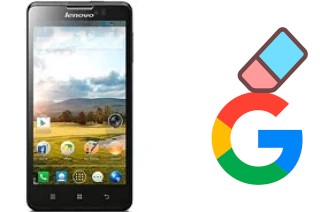 Come eliminare l'account Google su Lenovo P780