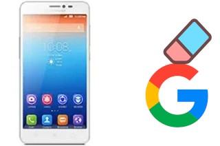 Come eliminare l'account Google su Lenovo S850