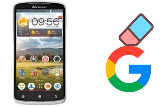 Come eliminare l'account Google su Lenovo S920