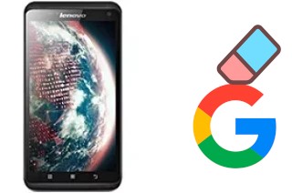 Come eliminare l'account Google su Lenovo S930