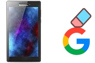 Come eliminare l'account Google su Lenovo Tab 2 A7-30