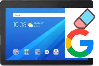 Come eliminare l'account Google su Lenovo Tab E10