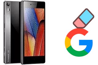 Come eliminare l'account Google su Lenovo Vibe Shot