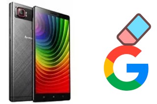 Come eliminare l'account Google su Lenovo Vibe Z2