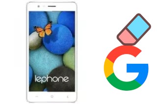 Come eliminare l'account Google su Lephone W7 Plus