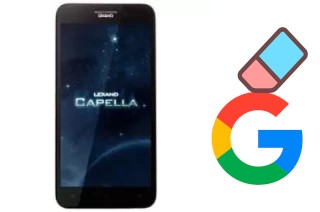 Come eliminare l'account Google su LEXAND S5A3 Capella