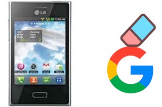 Come eliminare l'account Google su LG Optimus L3 E400