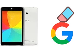 Come eliminare l'account Google su LG G Pad 8.0