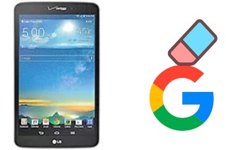 Come eliminare l'account Google su LG G Pad 8.3 LTE