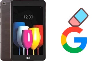 Come eliminare l'account Google su LG G Pad IV 8.0 FHD