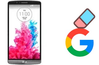 Come eliminare l'account Google su LG G3 Screen