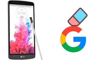 Come eliminare l'account Google su LG G3 Stylus