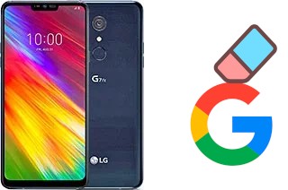 Come eliminare l'account Google su LG G7 Fit